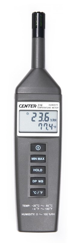 Измеритель температуры и влажности CENTER 316