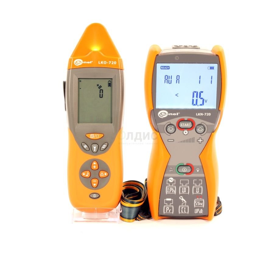 Комплект для поиска скрытых коммуникаций Sonel LKZ-720