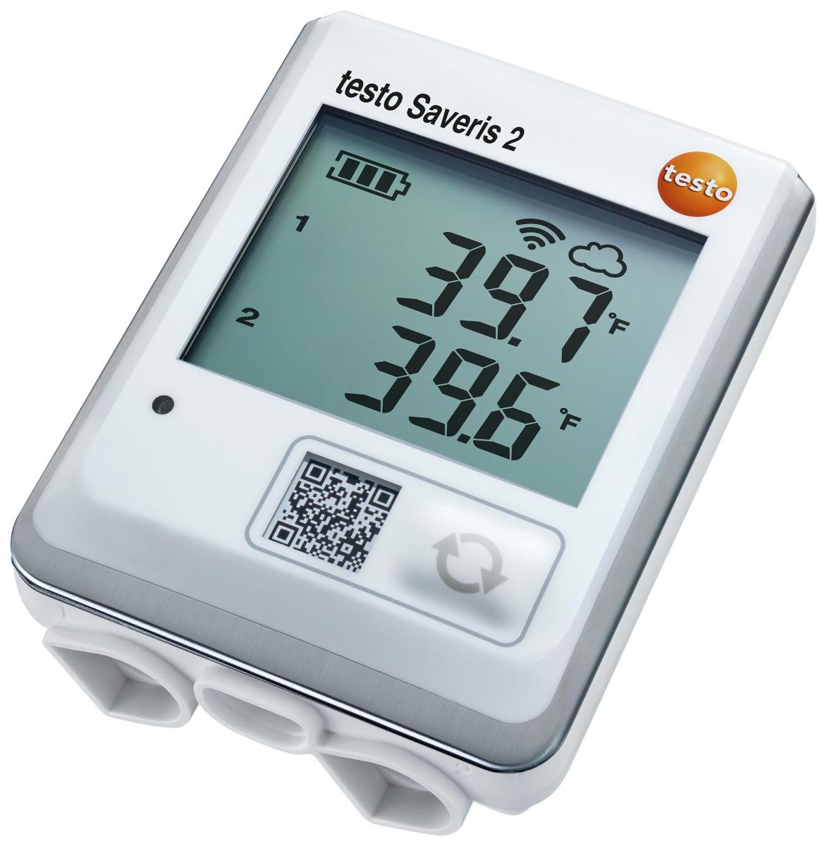 testo Saveris 2-T1 - WiFi-логгер данных с дисплеем и встроенным сенсором температуры