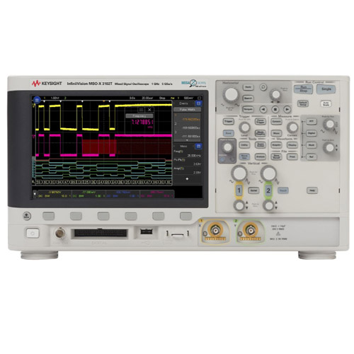 MSOX3032T Осциллограф Keysight Technologies MSOX3032T, 2 аналоговых и 16 цифровых каналов, полоса пропускания 350 МГц