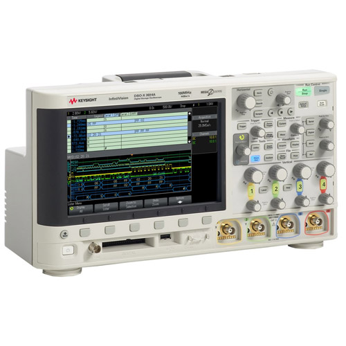 DSOX3104A Осциллограф Keysight Technologies DSOX3104A, 4 канала, полоса пропускания 1 ГГц — фото 3