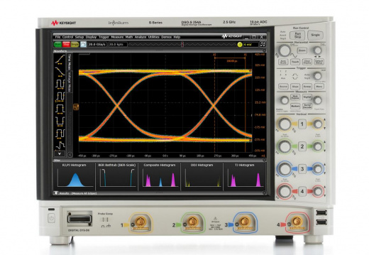DSOS254A Осциллограф высокой четкости: 2 Keysight Technologies DSOS254A, 5 ГГц, 4 аналоговых канала