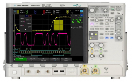 DSOX4024A Осциллограф: 200 МГц Keysight Technologies DSOX4024A, 4 аналоговых канала