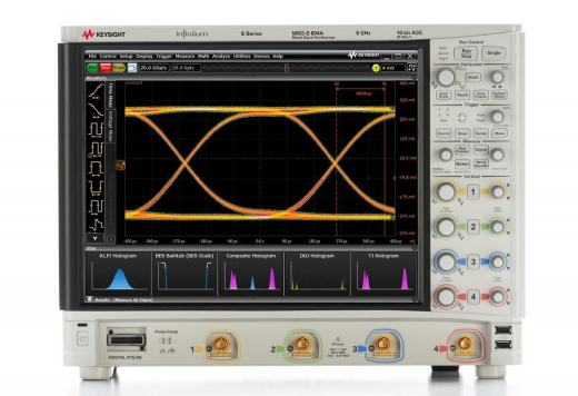MSOS604A Осциллограф высокой четкости: 6 ГГц Keysight Technologies MSOS604A, 4 аналоговых и 16 цифровых каналов
