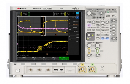 MSOX4022A Осциллограф: 200 МГц Keysight Technologies MSOX4022A, 2 аналоговых плюс 16 цифровых каналов