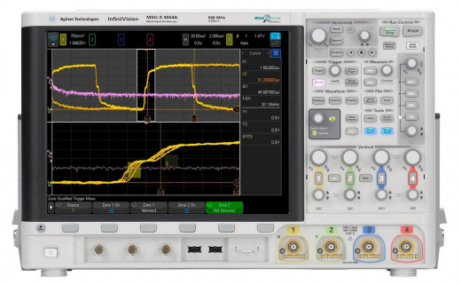 MSOX4104A Осциллограф: 1 ГГц Keysight Technologies MSOX4104A, 4 аналоговых плюс 16 цифровых каналов — фото 3