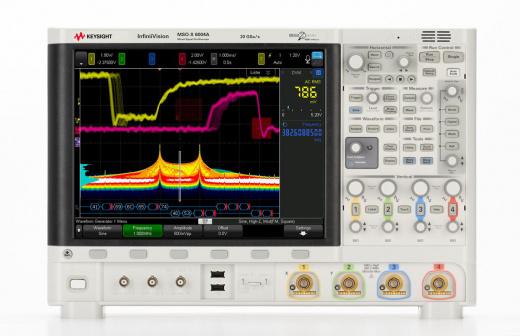 MSOX6004A Осциллограф смешанных сигналов: 1 ГГц - 6 ГГц Keysight Technologies MSOX6004A, 4 аналоговых плюс 16 цифровых каналов