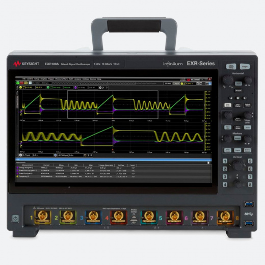 EXR108A Осциллограф Infiniium серии EXR: 1 ГГц Keysight Technologies EXR108A, 8 каналов