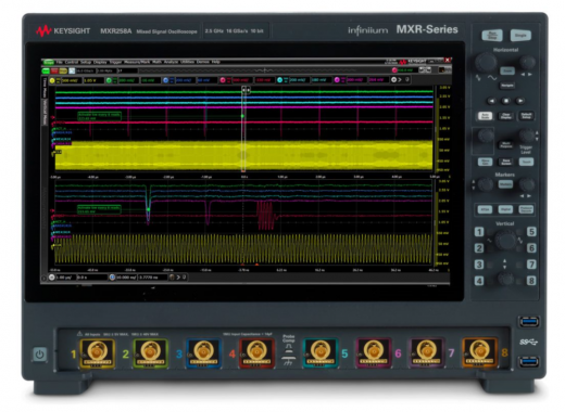 MXR258B Осциллограф Infiniium MXR B-Series: 2 Keysight Technologies MXR258B, 5 ГГц, 8 каналов
