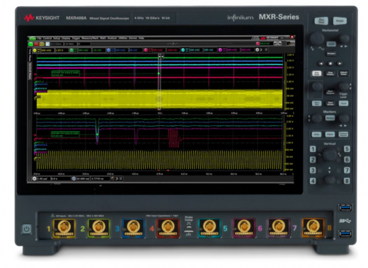 MXR408B Осциллограф Infiniium MXR B-Series: 4 ГГц Keysight Technologies MXR408B, 8 каналов