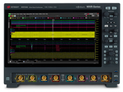 MXR108B Осциллограф Infiniium MXR серии B: 1 ГГц Keysight Technologies MXR108B, 8 каналов