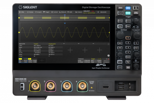 SDS1204X HD Осциллограф цифровой запоминающий SIGLENT SDS1204X HD