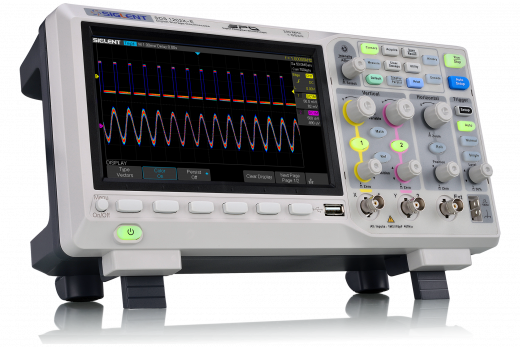 SDS1202X-E Осциллограф цифровой суперфосфорный SIGLENT SDS1202X-E — фото 2