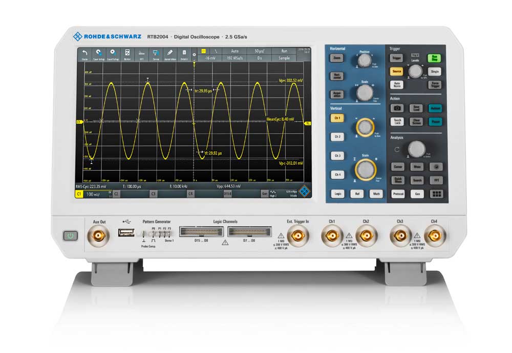 R&S HMO1212 Цифровой осциллограф Rohde & Schwarz HMO1212 — фото 3