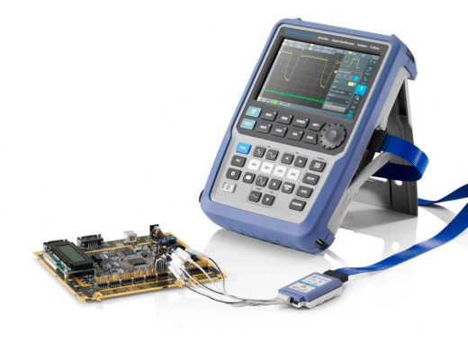 R&S RTH1004 + RTH-B243 Портативный осциллограф Rohde & Schwarz RTH1004 + RTH-B243, 4 канала, полоса пропускания 350 МГц — фото 2