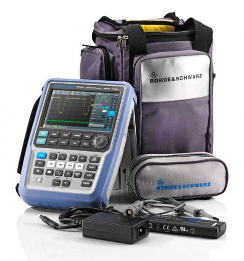 R&S RTH1004 + RTH-B243 Портативный осциллограф Rohde & Schwarz RTH1004 + RTH-B243, 4 канала, полоса пропускания 350 МГц — фото 3