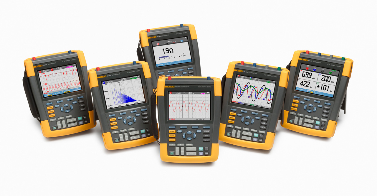 190-062 серии III ScopeMeter Осциллограф-мультиметр двухканальный Fluke 190-062 серии III ScopeMeter — фото 3