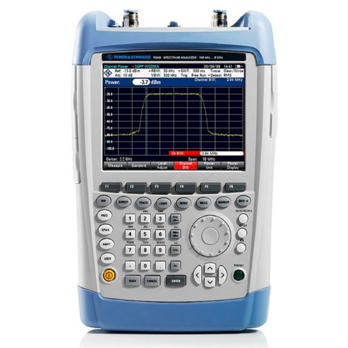 R&S FSH8 Портативный анализатор спектра с предварительным усилителем Rohde & Schwarz FSH8, следящим генератором и встроенным КСВН-мостом (модель 28