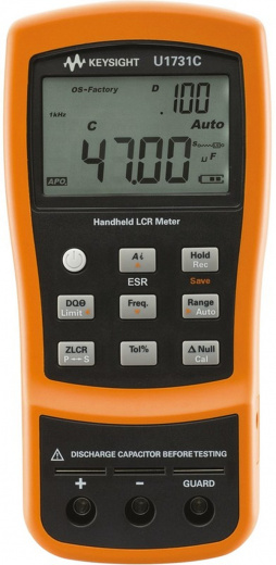U1731C LCR Портативный измеритель 100 Гц/120 Гц/1 кГц Keysight Technologies U1731C