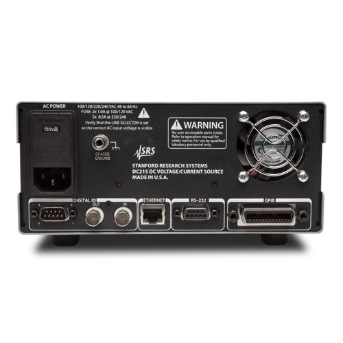 SRS DC215 - прецизионный источник постоянного напряжения/тока Stanford Research Systems DC215 — фото 3